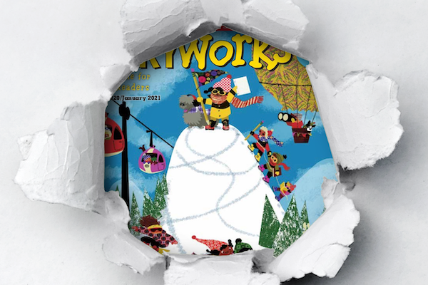 sneak peek of december/january 2021 cover