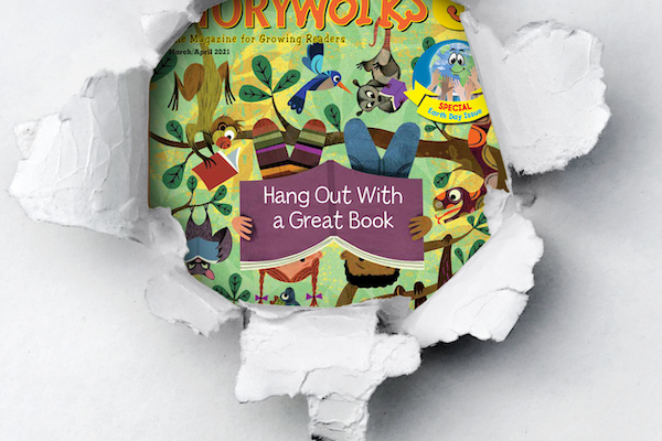 sneak peek of march/april 2021 cover